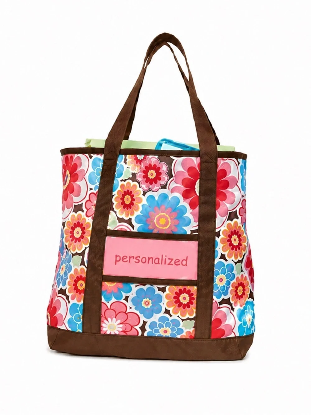 AVON MAKE IT YOUR OWN TOTE BAG  - BROWN (NEW WITH TAGS)